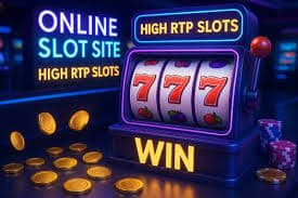Slots and live casino games selection displayed on mobile device